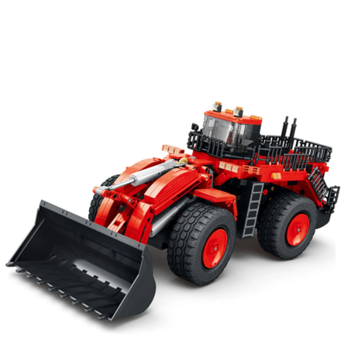 Reobrix 22010 Radlader Klemmbaustein Modell mit Fernsteuerung 1876 Teile ab 14 - Bild 1