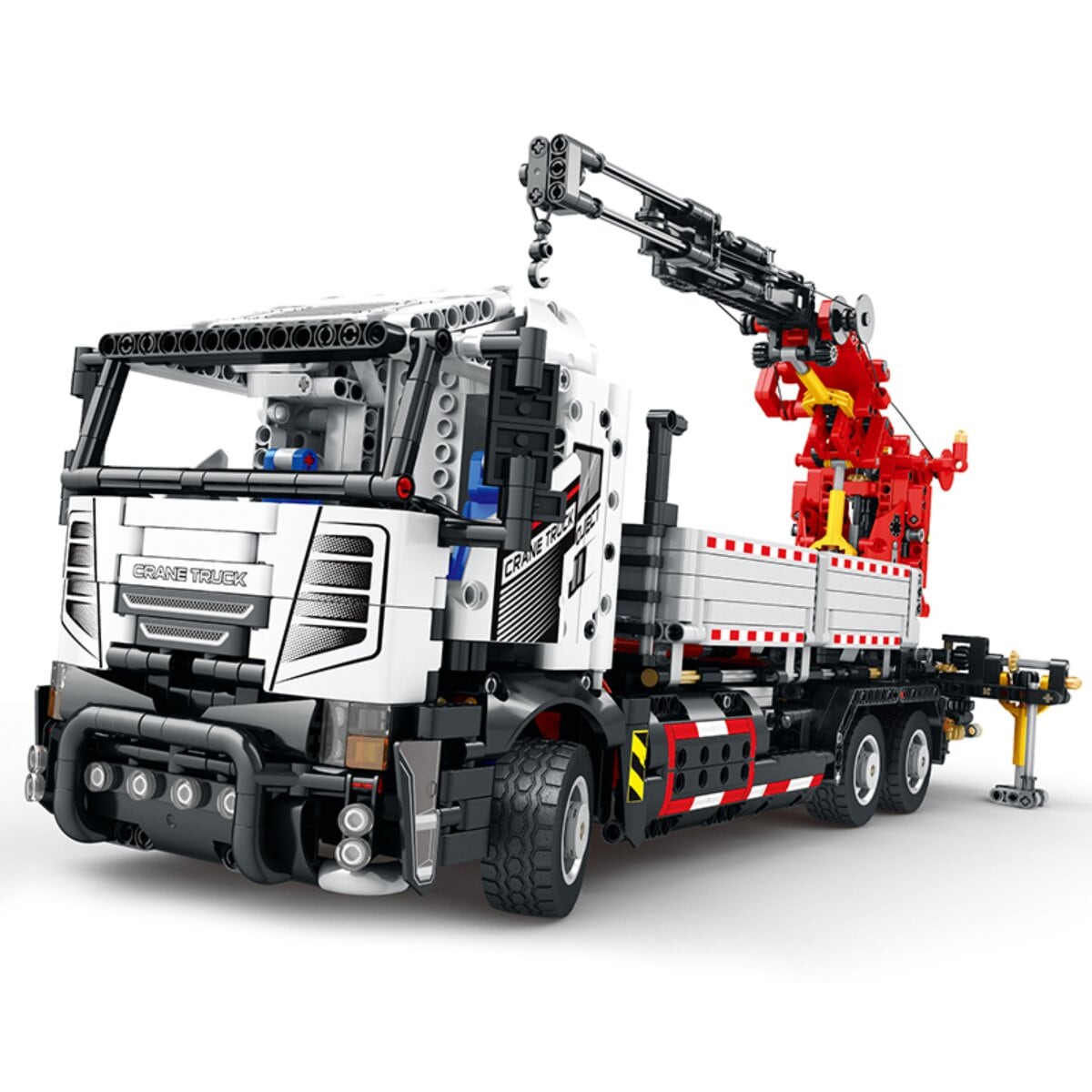 Reobrix 22011 Kranwagen RC Klemmbaustein Set 2328 Teile ab 14 - Bild 1