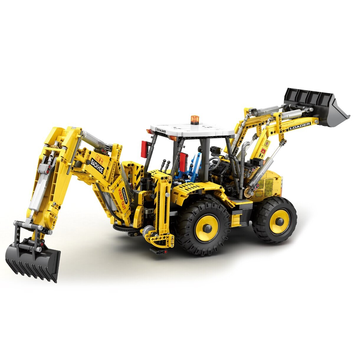 Reobrix 22018 Baggerlader RC Klemmbaustein Set 2466 Teile ab 14