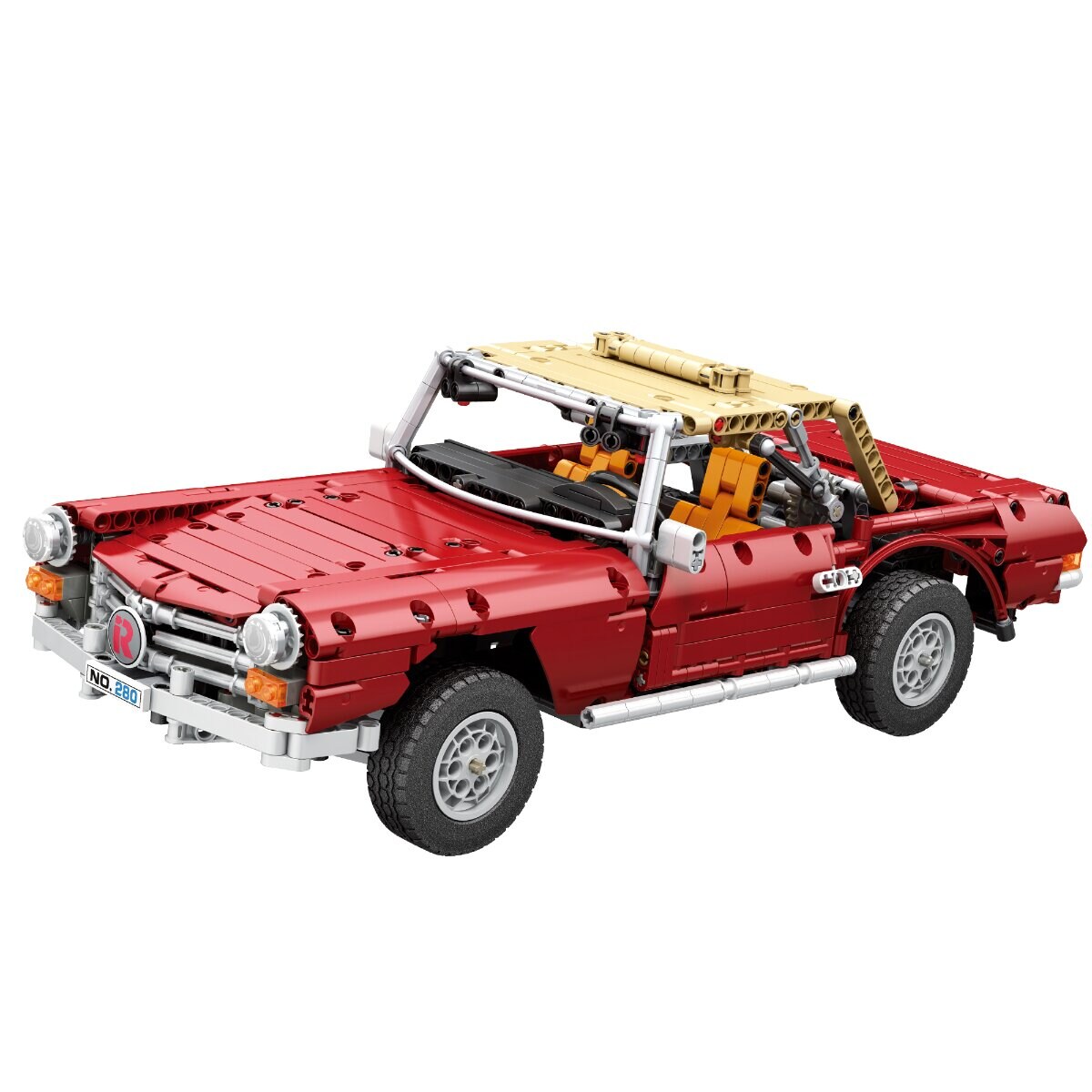 Reobrix 11005 Oldtimer Cabrio Klemmbaustein Set 1578 Teile ab 14