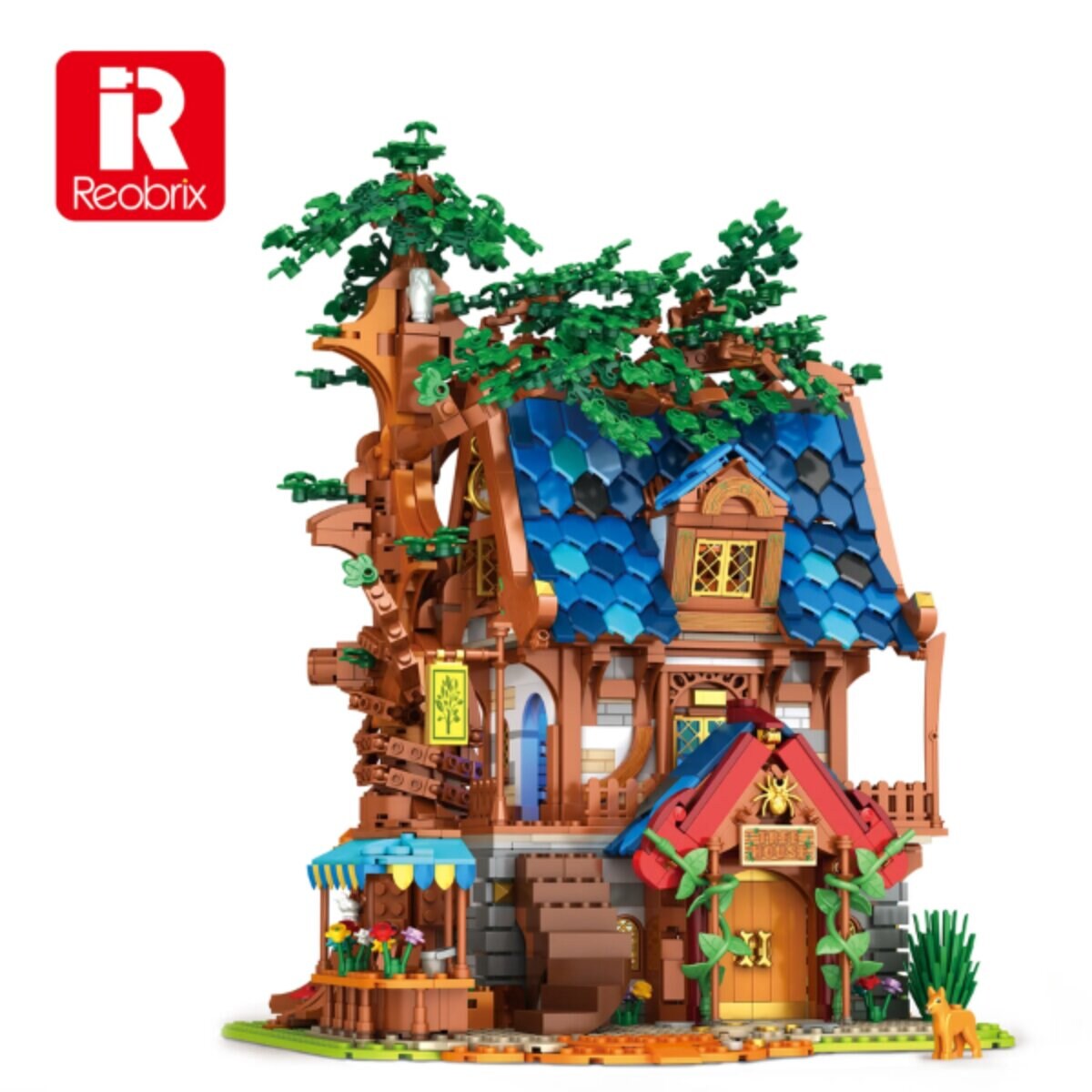 Reobrix 66008 Tree House Klemmbaustein Haus 2566 Teile ab 14