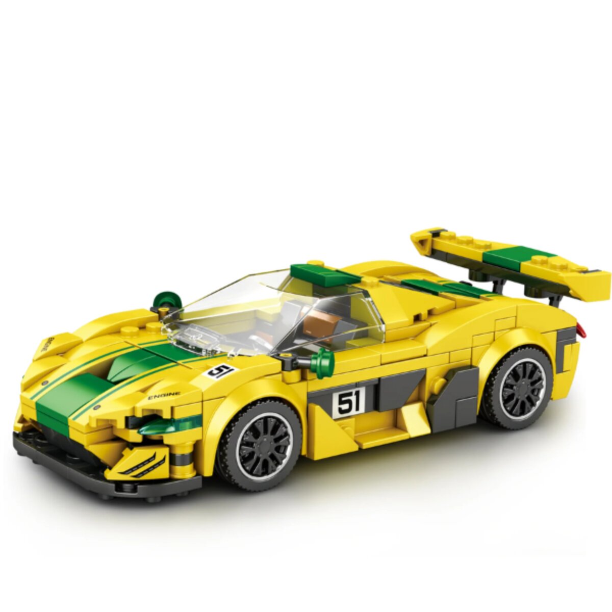 Reobrix 792 Rennwagen 1:24 Klemmbaustein Auto 346 Teile ab 14 - Bild 1