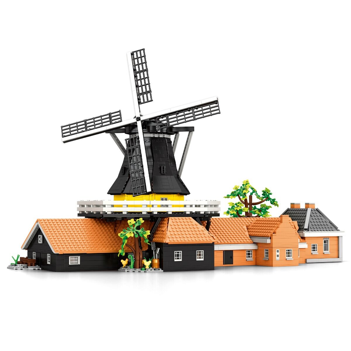 Reobrix 55019 Holländische Windmühle Klemmbausteine 4801 Teile