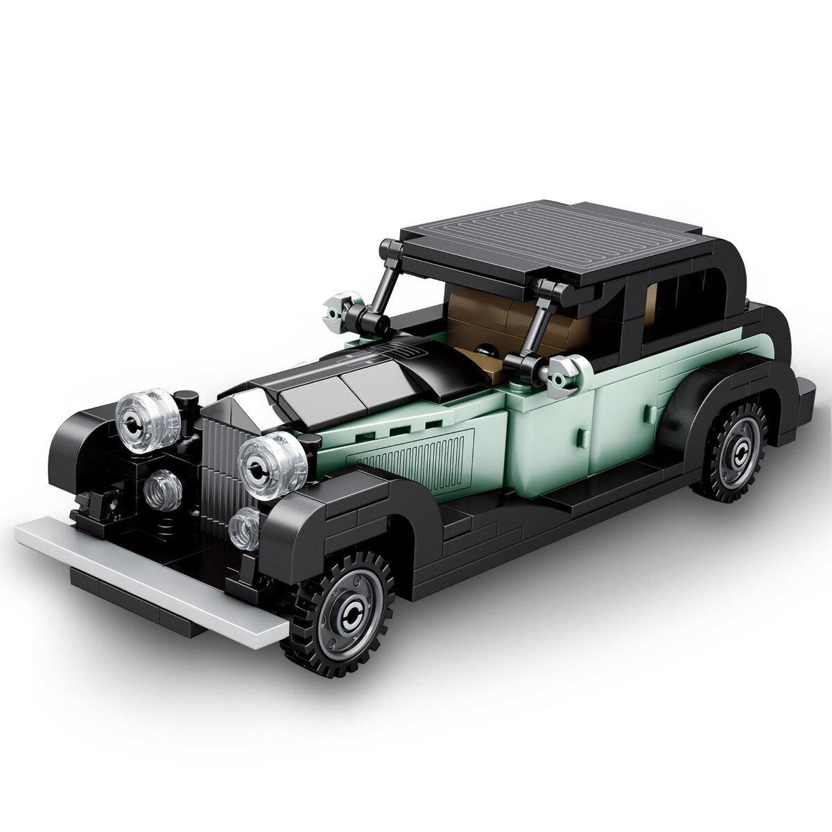 Reobrix 811 Oldtimer 1:24 Klemmbaustein Auto 249 Teile ab 14 - Bild 1