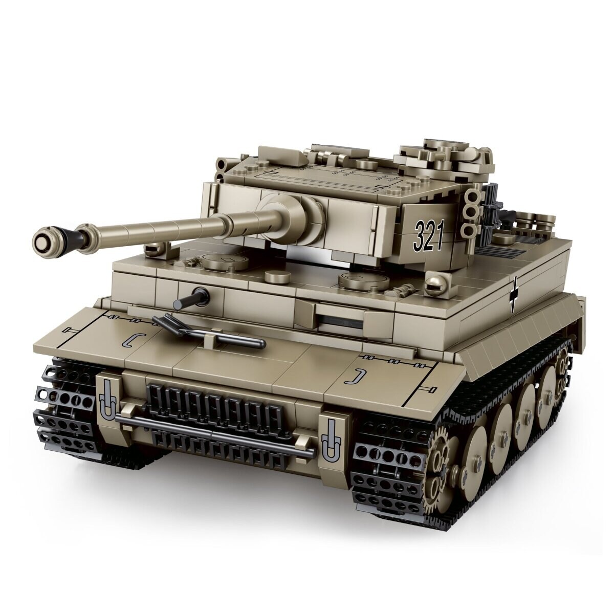 Reobrix 77035 Type 59 Kettenfahrzeug Klemmbaustein Set 748 Teile ab 14