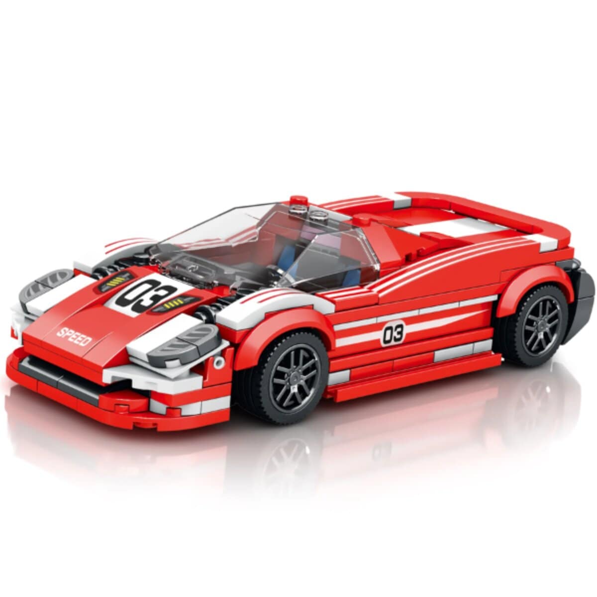 Reobrix 680 Rennwagen 1:24 Klemmbaustein Auto 355 Teile ab 14 - Bild 1