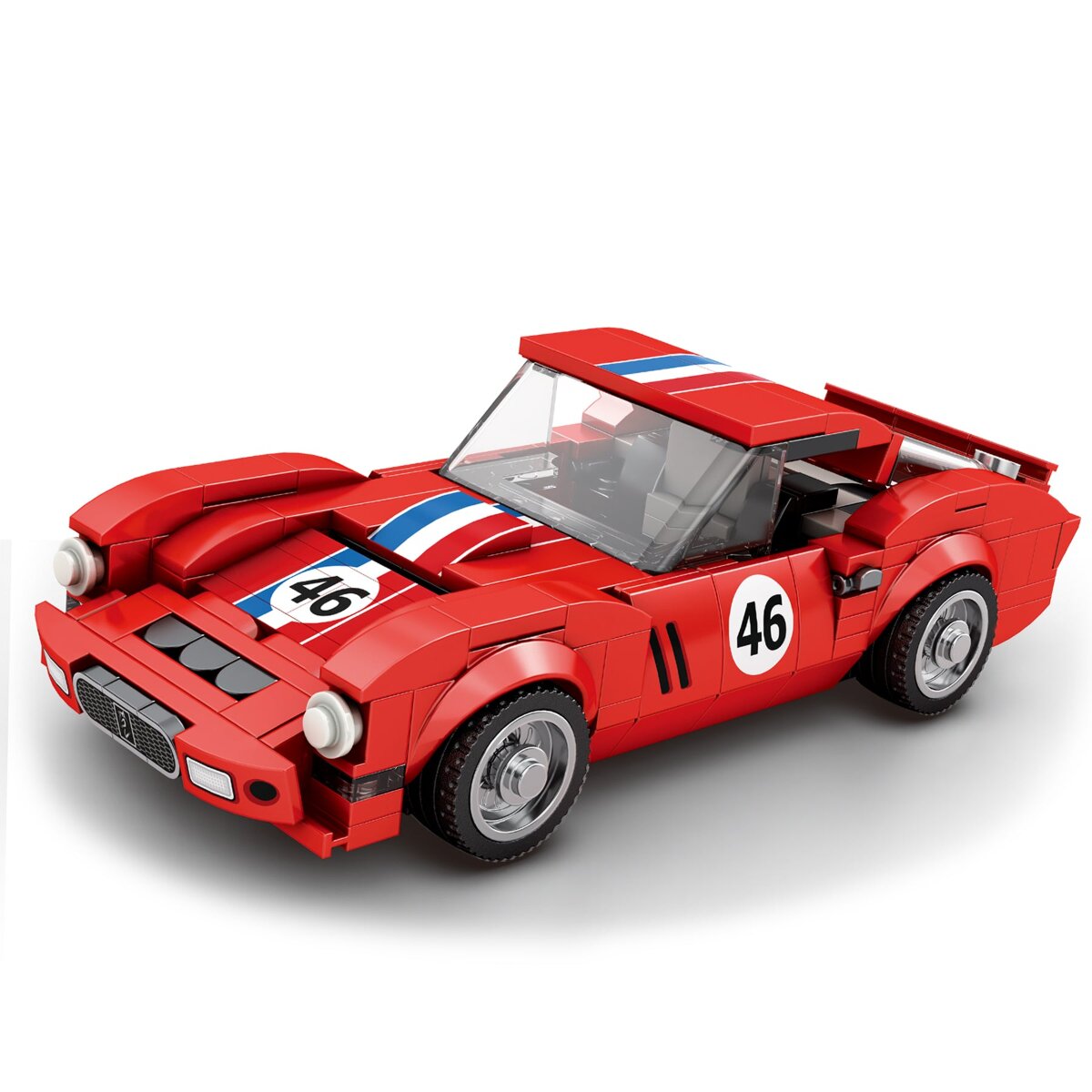 Reobrix 813 Rennwagen 1:24 Klemmbaustein Auto 320 Teile ab 14 - Bild 1