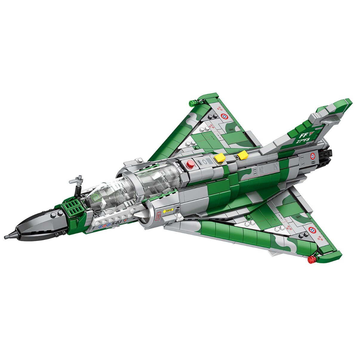 Reobrix 33044 Kampfjet 1012 Teile Klemmbaustein Modell ab 14 - Bild 1
