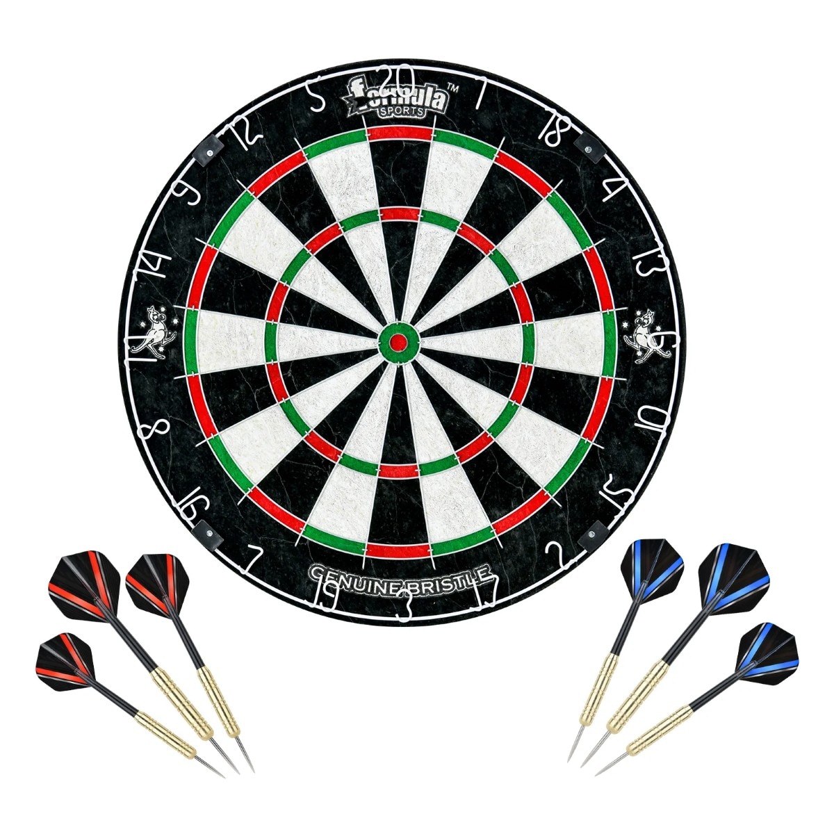 Formula Sports Dartboard Kit mit 6 Dartpfeilen - &Oslash;45&nbsp;cm - Bild 1