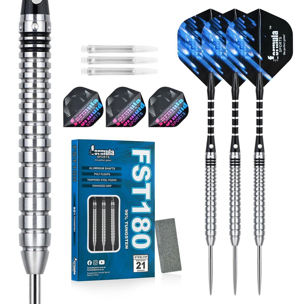 Formula FST180 GEN1 Classic Steeltip Dartset 21g Steeldarts
