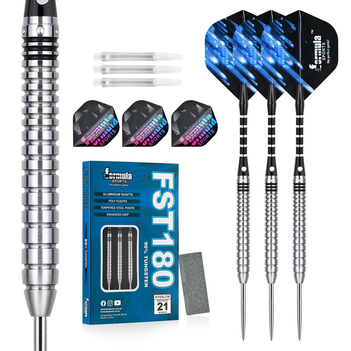 Formula FST180 GEN1 Classic Steeltip Dartset 24g Steeldarts - Bild 1