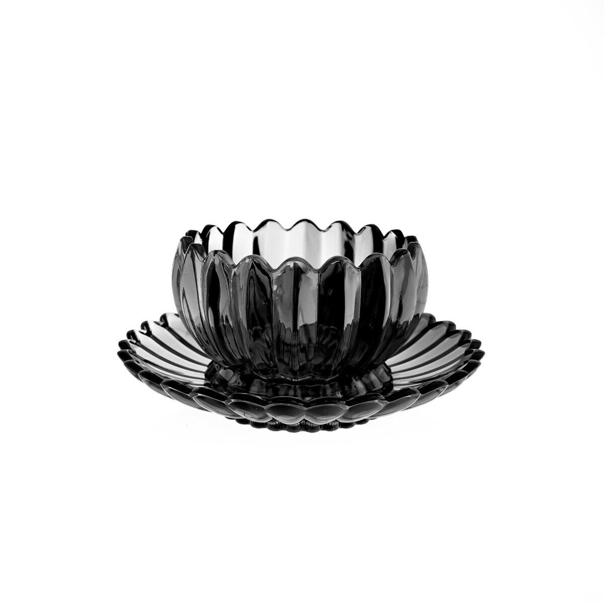 DessertgläserUnterteller, 12-teiliges Glasschalenset – | 04255829541524