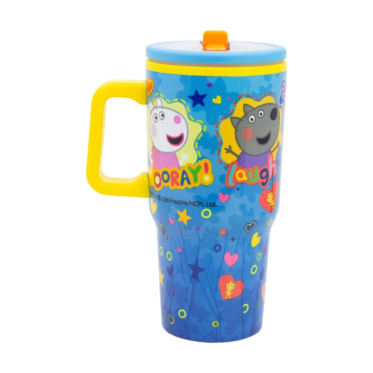 Peppa Pig Thermobecher 640 ml Edelstahl doppelwandiger Trinkbecher mit - Bild 1