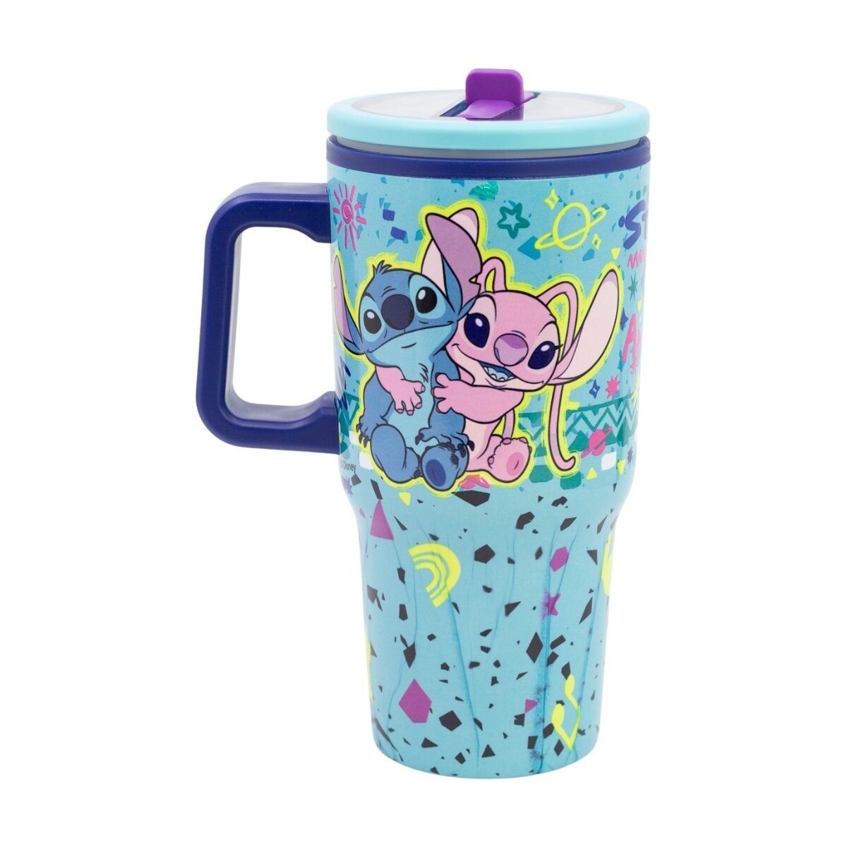 Disney Lilo & Stitch Thermobecher 640 ml Edelstahl doppelwandiger - Bild 1
