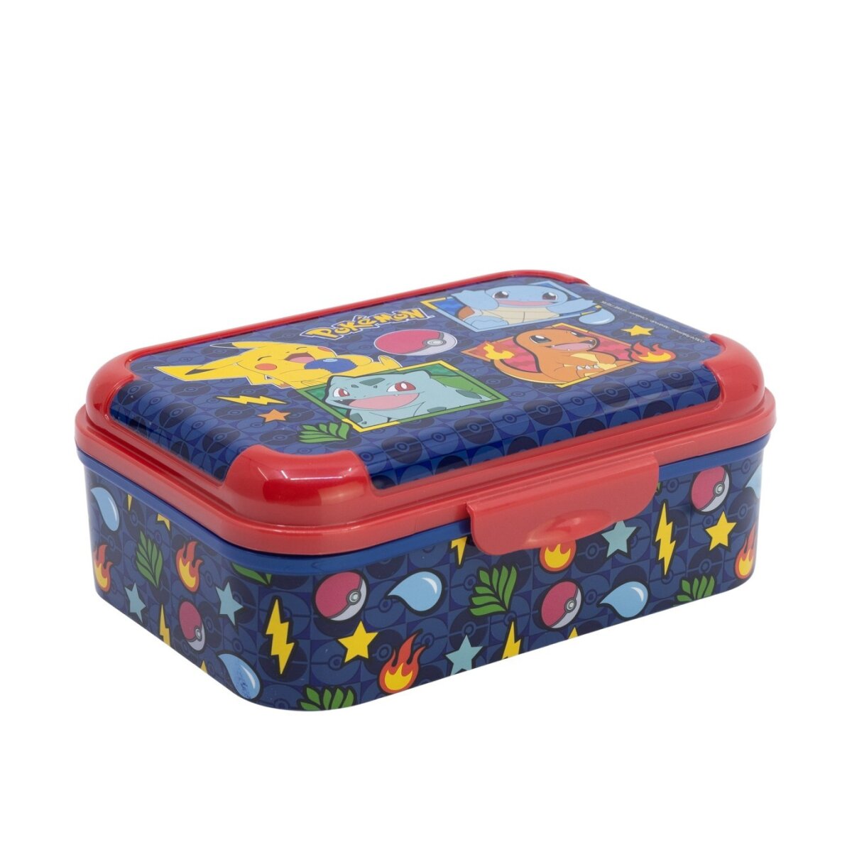 Pokemon Lunchbox Blue Team Brotdose Kinder Pausenbox f&uuml;r Alltag Schule - Bild 1