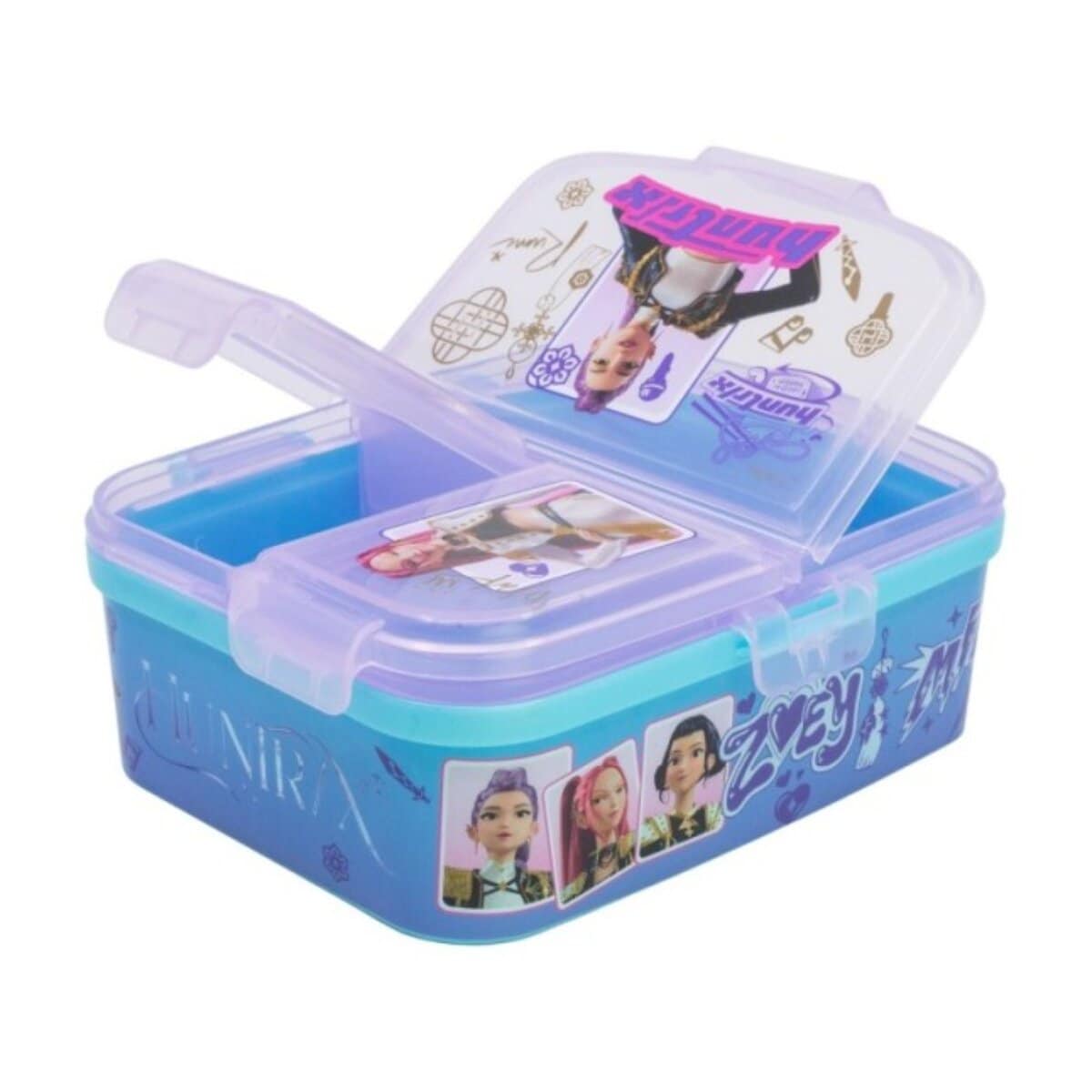 KPop Demon Hunters Multiple XL Brotdose Lunchbox mit Fan Motiv - Bild 1