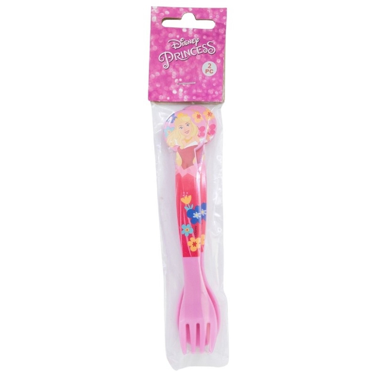 Disney Kinderbesteck Set 2-teilig &ndash; L&ouml;ffel & Gabel mit Motivgriffen - Bild 1