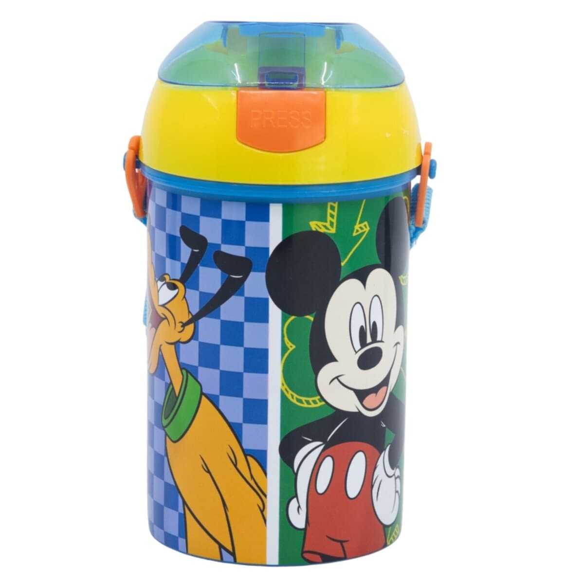 Disney Mickey Kinderflasche 450?ml Wasserflasche f&uuml;r Schule & Freizeit - Bild 1
