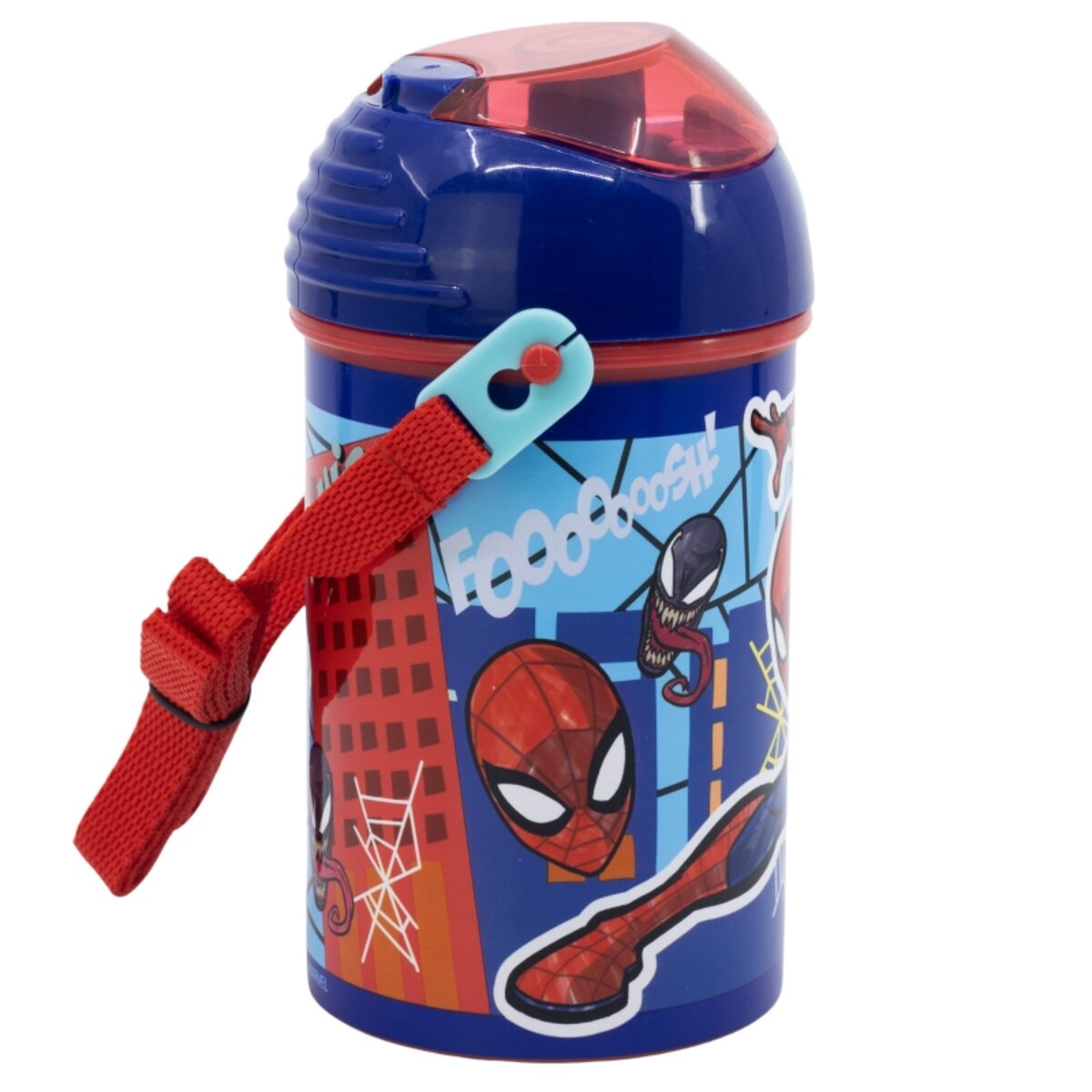 Spiderman Kinderflasche 450?ml Wasserflasche f&uuml;r Schule & Freizeit - Bild 1