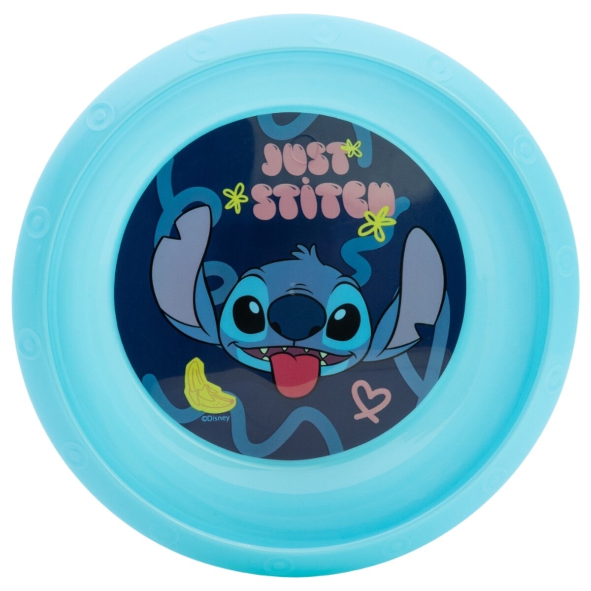Disney Stitch Kinderteller &ndash; Bruchsicherer Essteller f&uuml;r Kinder mit - Bild 1