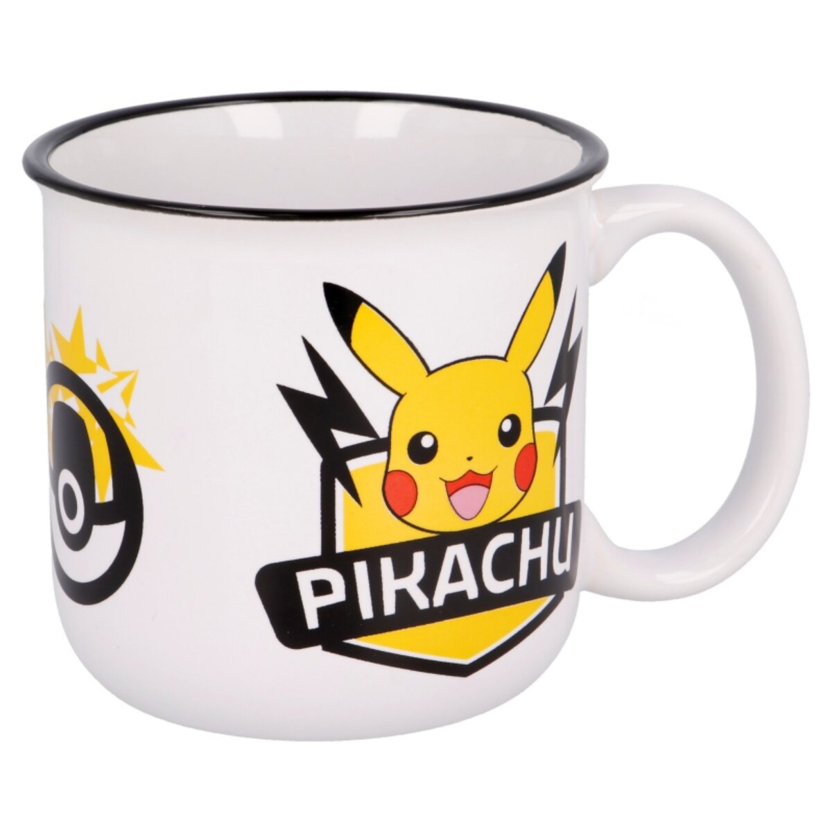 Pokemon Pikachu Pokeball 400 ml Keramikbecher in Geschenkbox mit - Bild 1