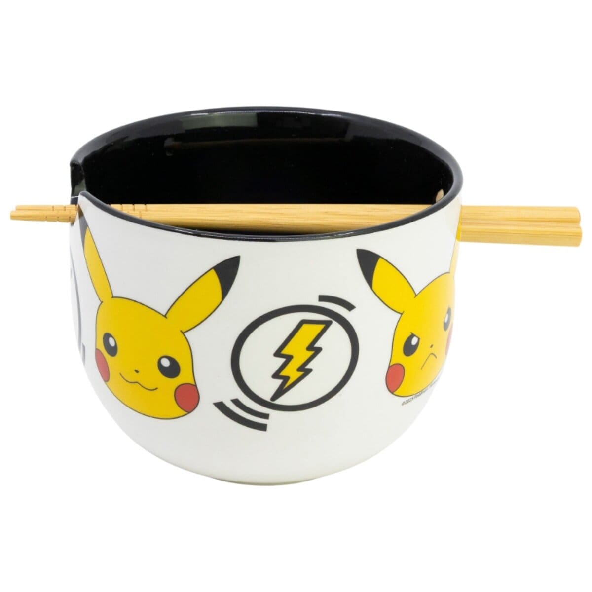 Pokemon Keramik Ramen Bowl mit St&auml;bchen Set in Geschenkverpackung - Bild 1