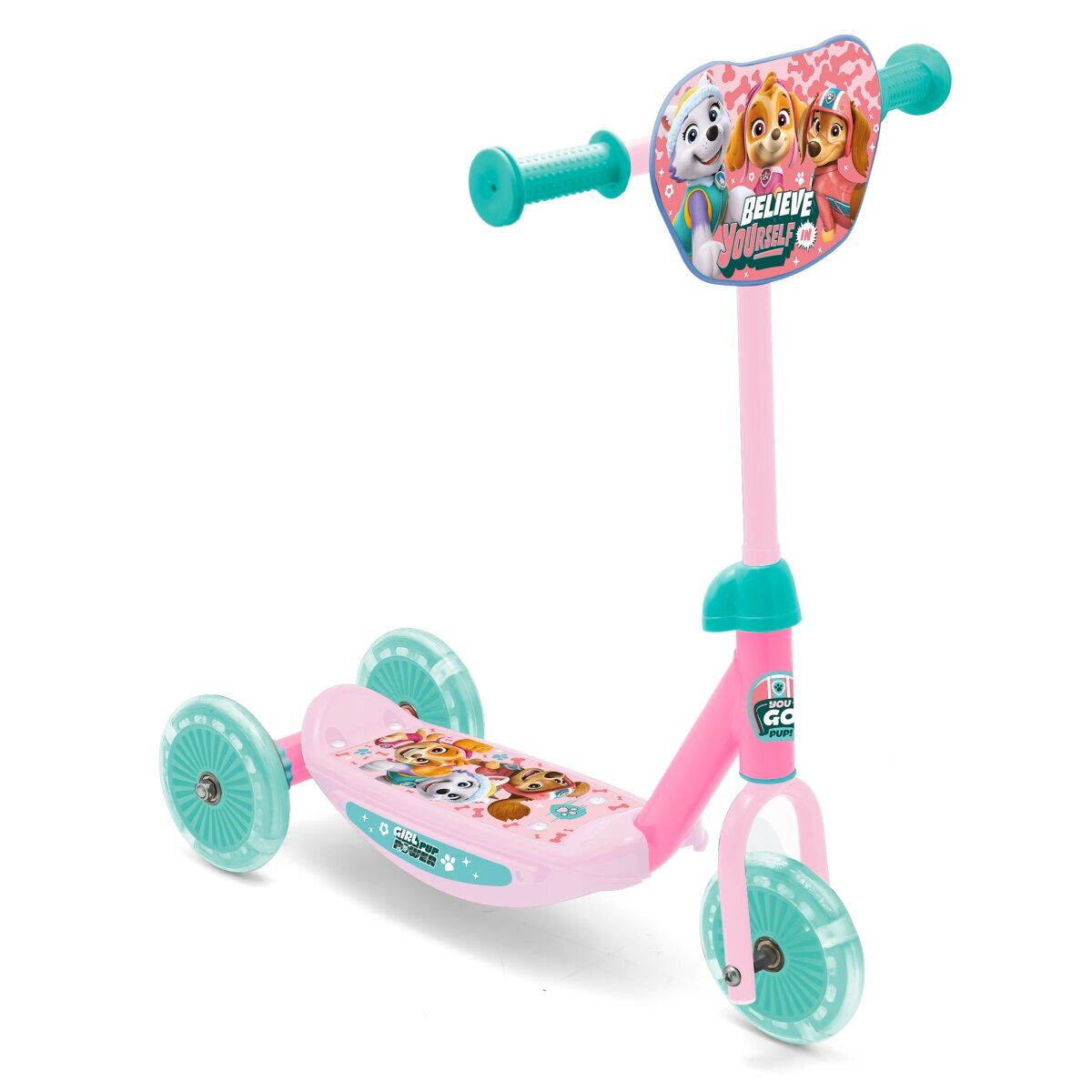 3-Rad Kinderroller – Design für Mädchen & sicheres Fahren | 05905427340140