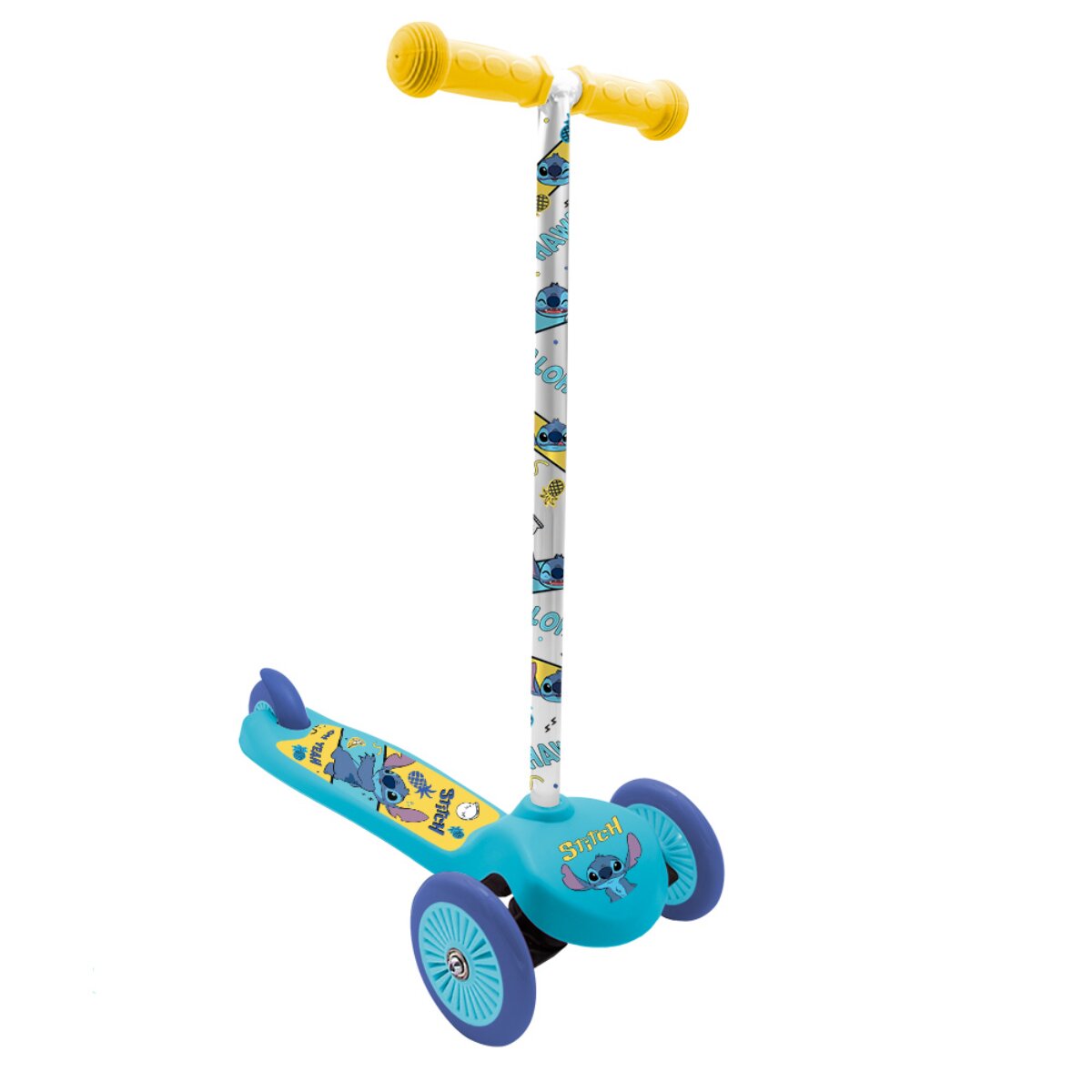 Lilo & Stitch 3-Rad Kinderroller Balance Scooter Blau stabil leicht - Bild 1