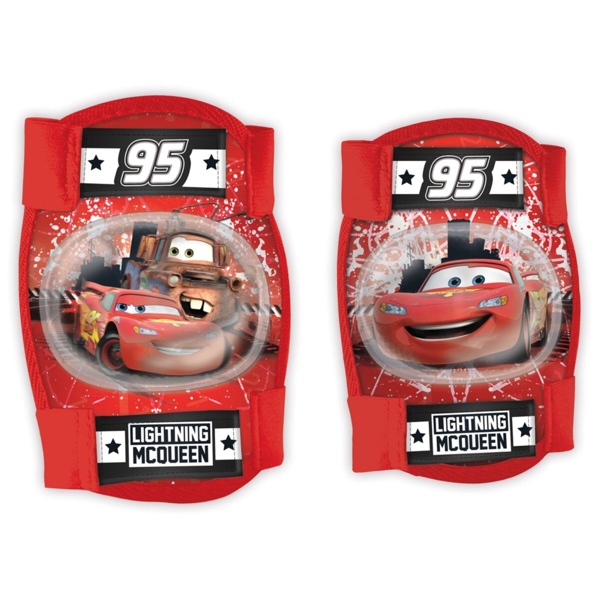 Cars Kinder Protektoren Set Knieschoner Ellbogenschoner Roller - Bild 1