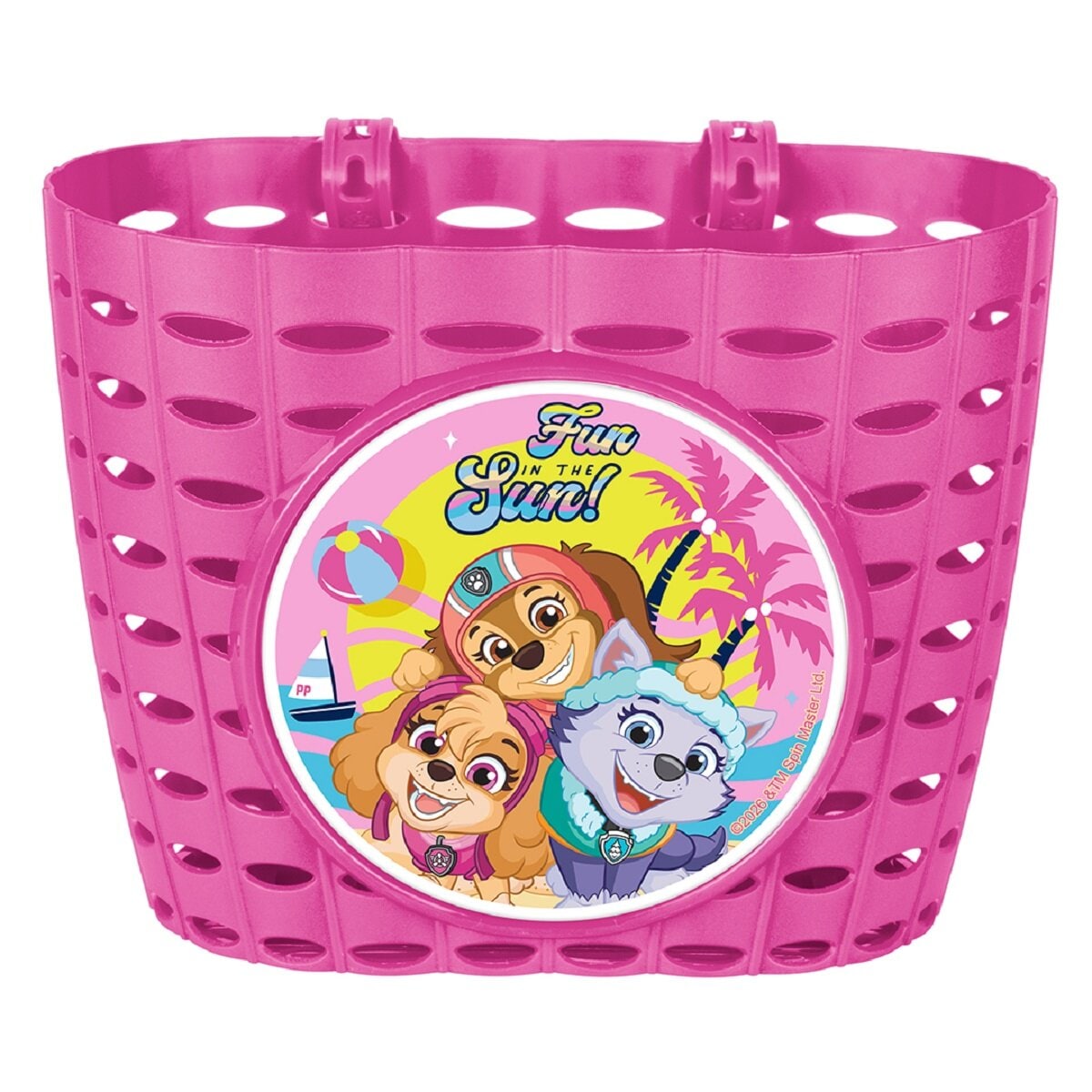 Paw Patrol Kinder Fahrradkorb Lenkerkorb Frontkorb mit Motiv - Bild 1