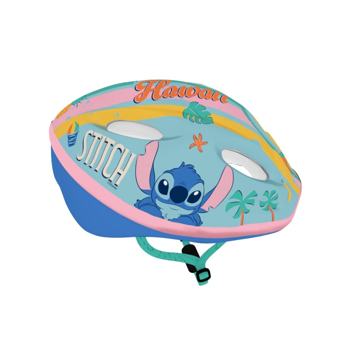 Disney Stitch M (52 bis 56 cm) Mehrfarbig Kinder Fahrradhelm - Bild 1