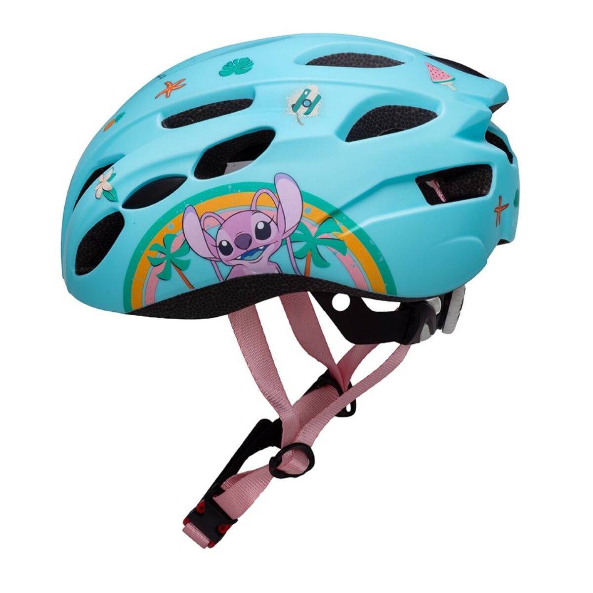Disney Stitch Kinder S (48 bis 52 cm) Blaue Fahrradhelm Skaterhelm - Bild 1