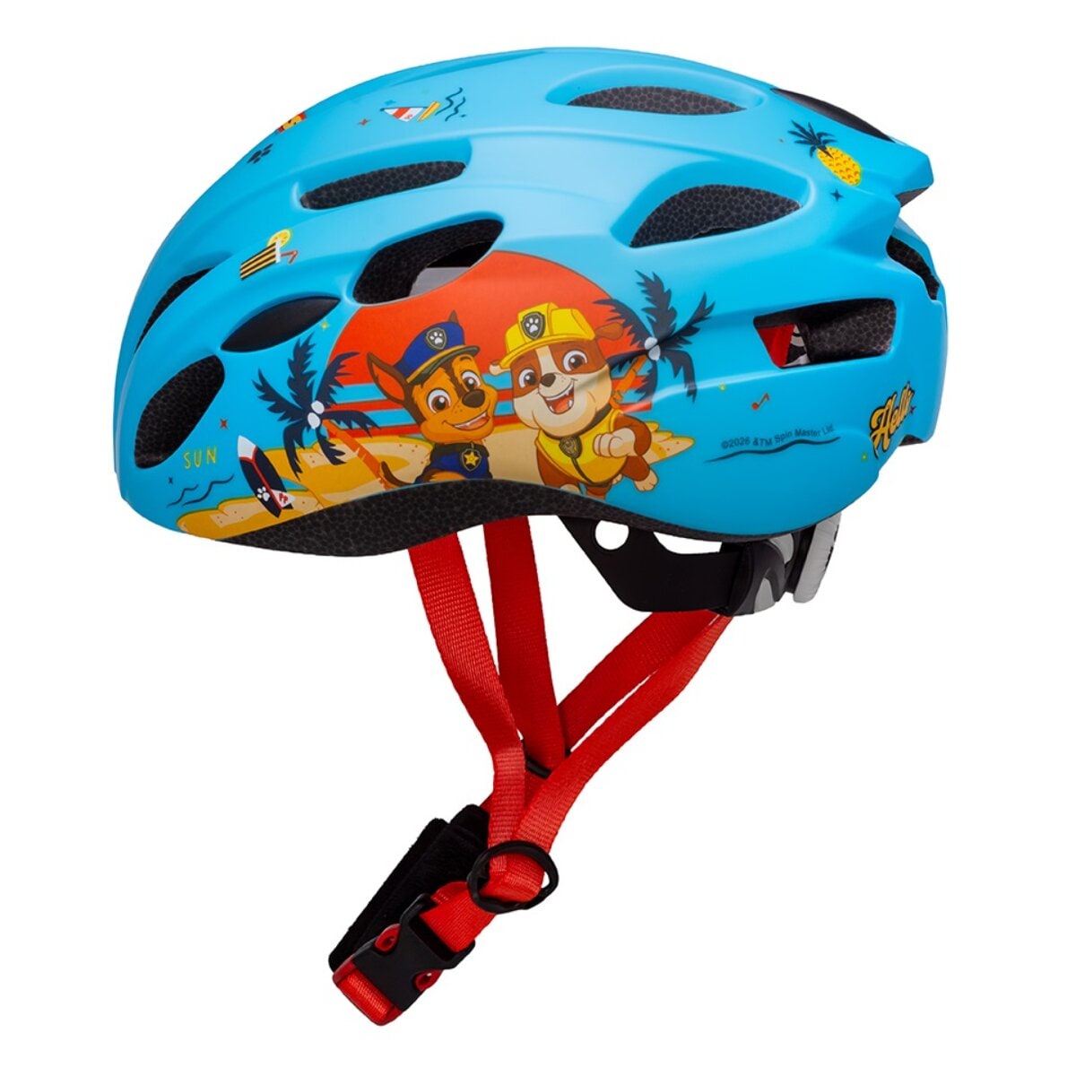 Paw Patrol Kinder M (52 bis 56 cm) Blaue Fahrradhelm Skaterhelm - Bild 1