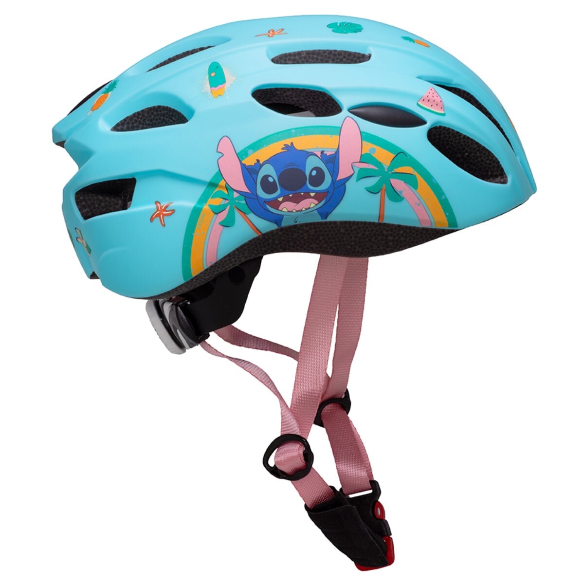 Disney Stitch Kinder M (52 bis 56 cm) Blaue Fahrradhelm Skaterhelm - Bild 1