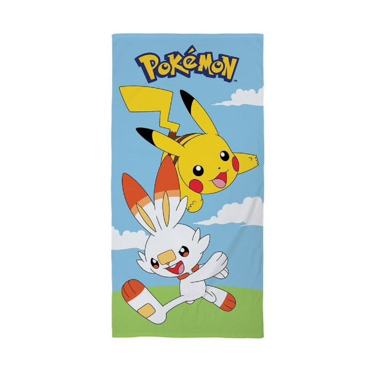 Pok&eacute;mon Handtuch 70x140 cm Baumwolle weich Badetuch saugf&auml;hig - Bild 1