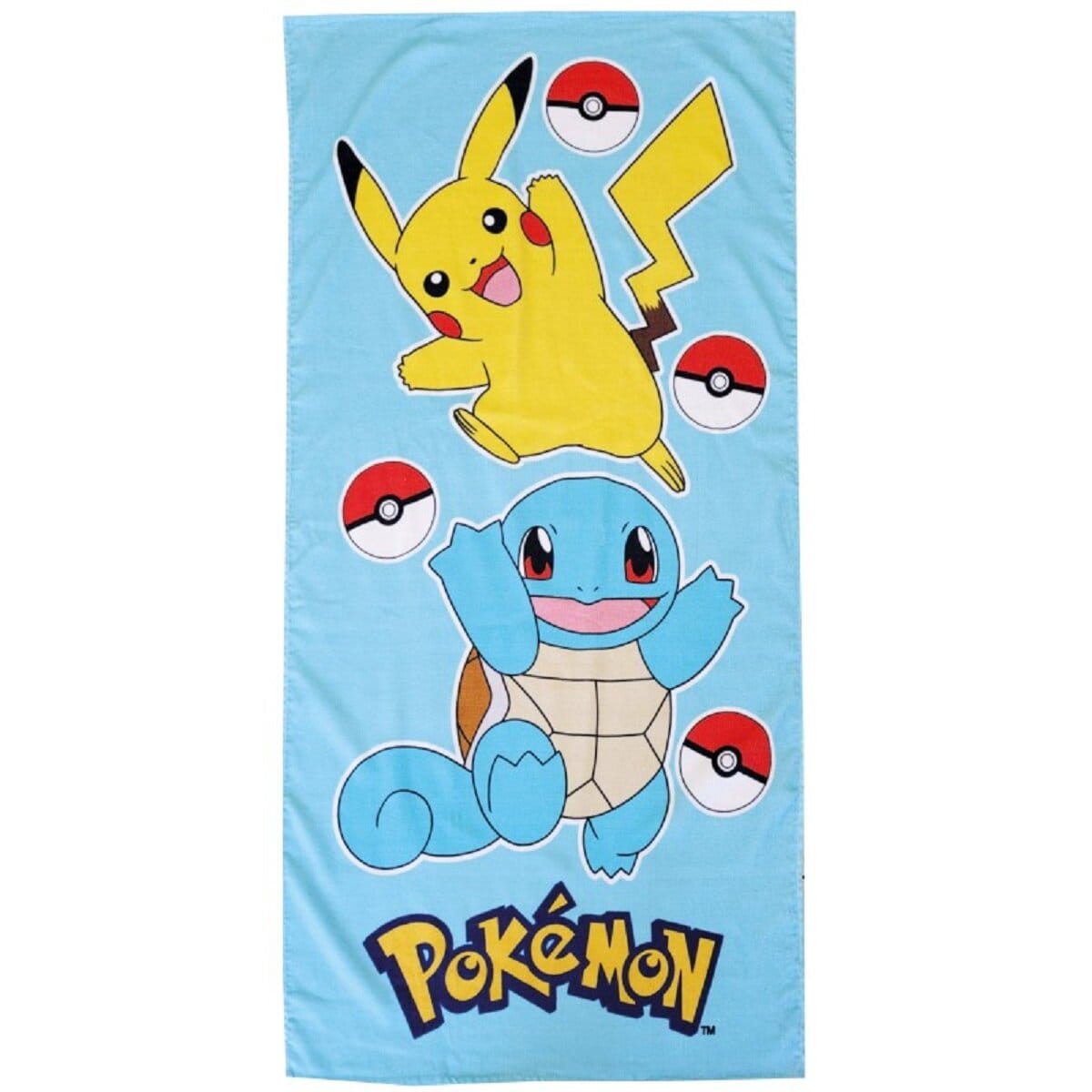 Pok&eacute;mon Handtuch 70x140 cm Baumwolle weich Badetuch saugf&auml;hig - Bild 1