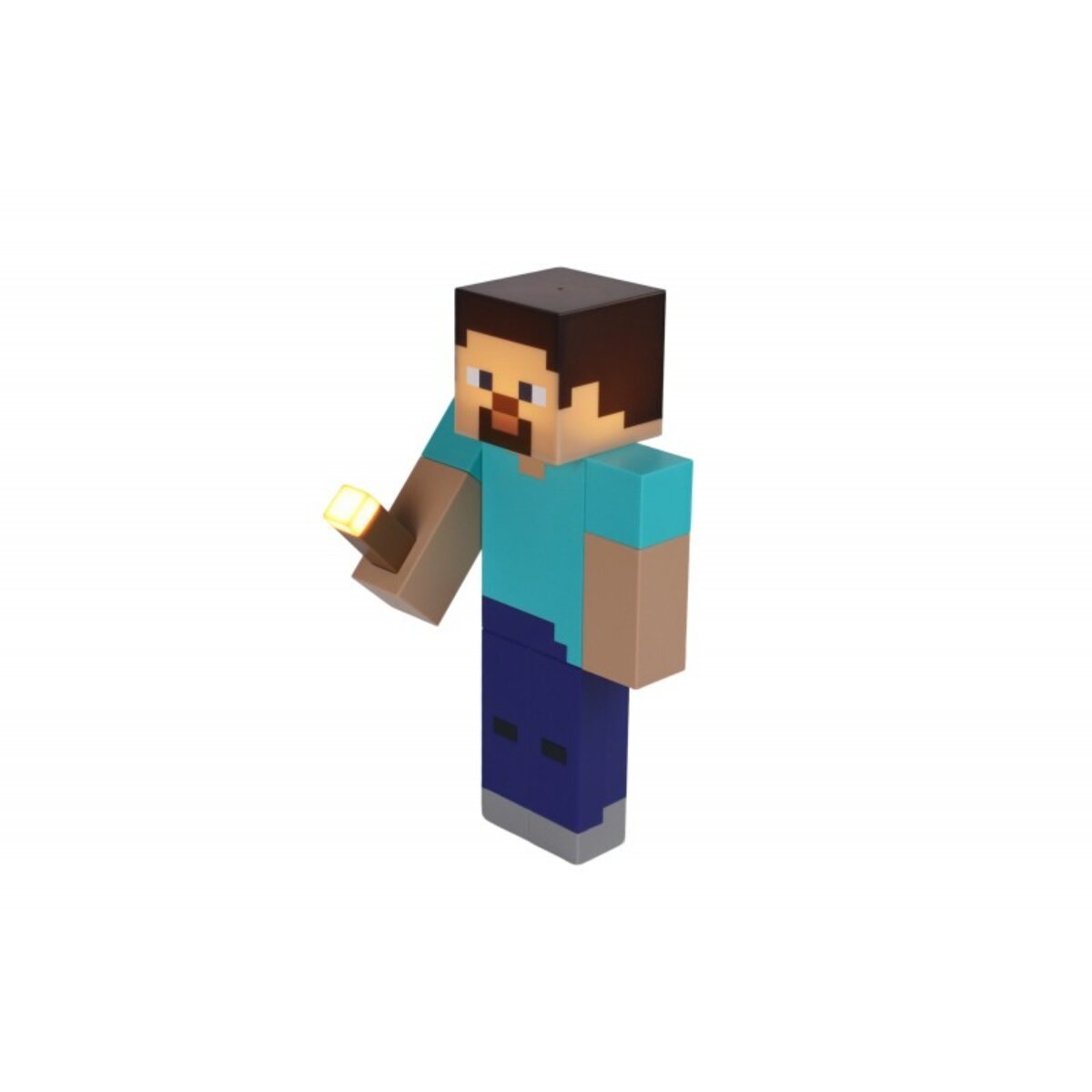 Minecraft 2 in 1 Lampe 40 cm Nachtlicht Taschenlampe mit USB-C - Bild 1