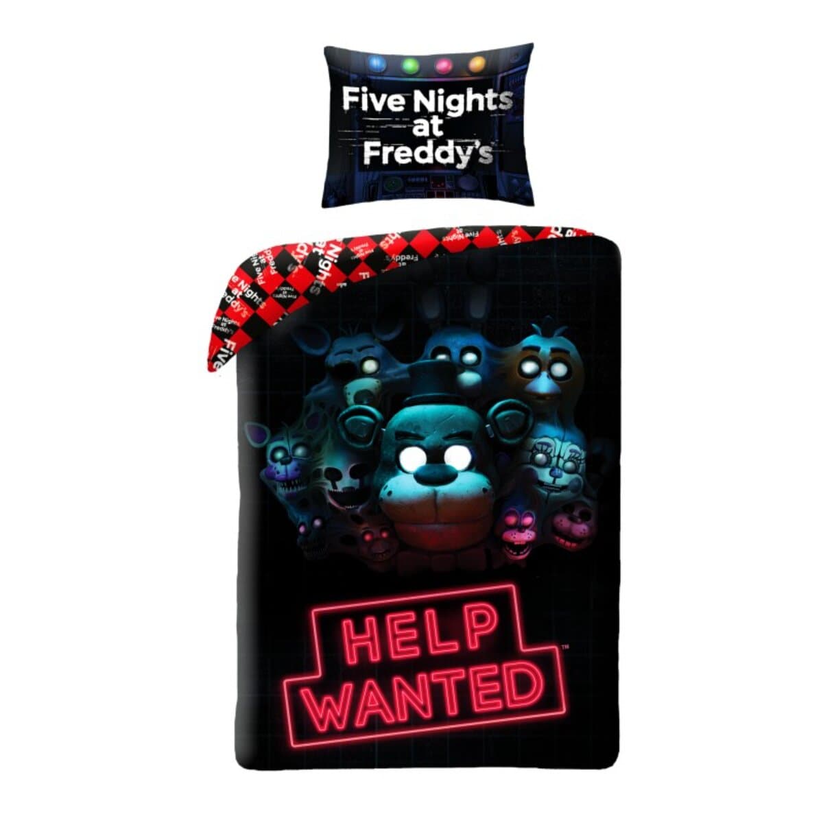 Five Nights at Freddy's Bettw&auml;sche Set 140 &times; 200 cm 70 &times; 90 - Bild 1