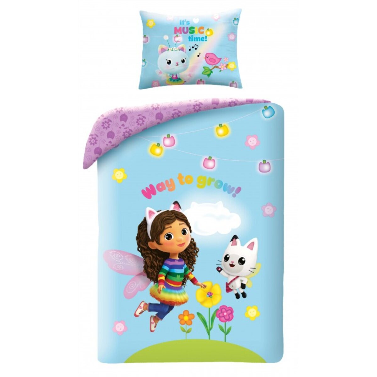 Gabby's Dollhouse Bettwäsche Set 2 teilig Baumwolle 140 × 200