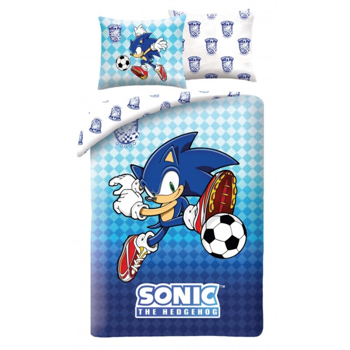 Sonic Bettw&auml;sche 140 &times; 200 cm Baumwolle Bettbezug Kissenbezug - Bild 1