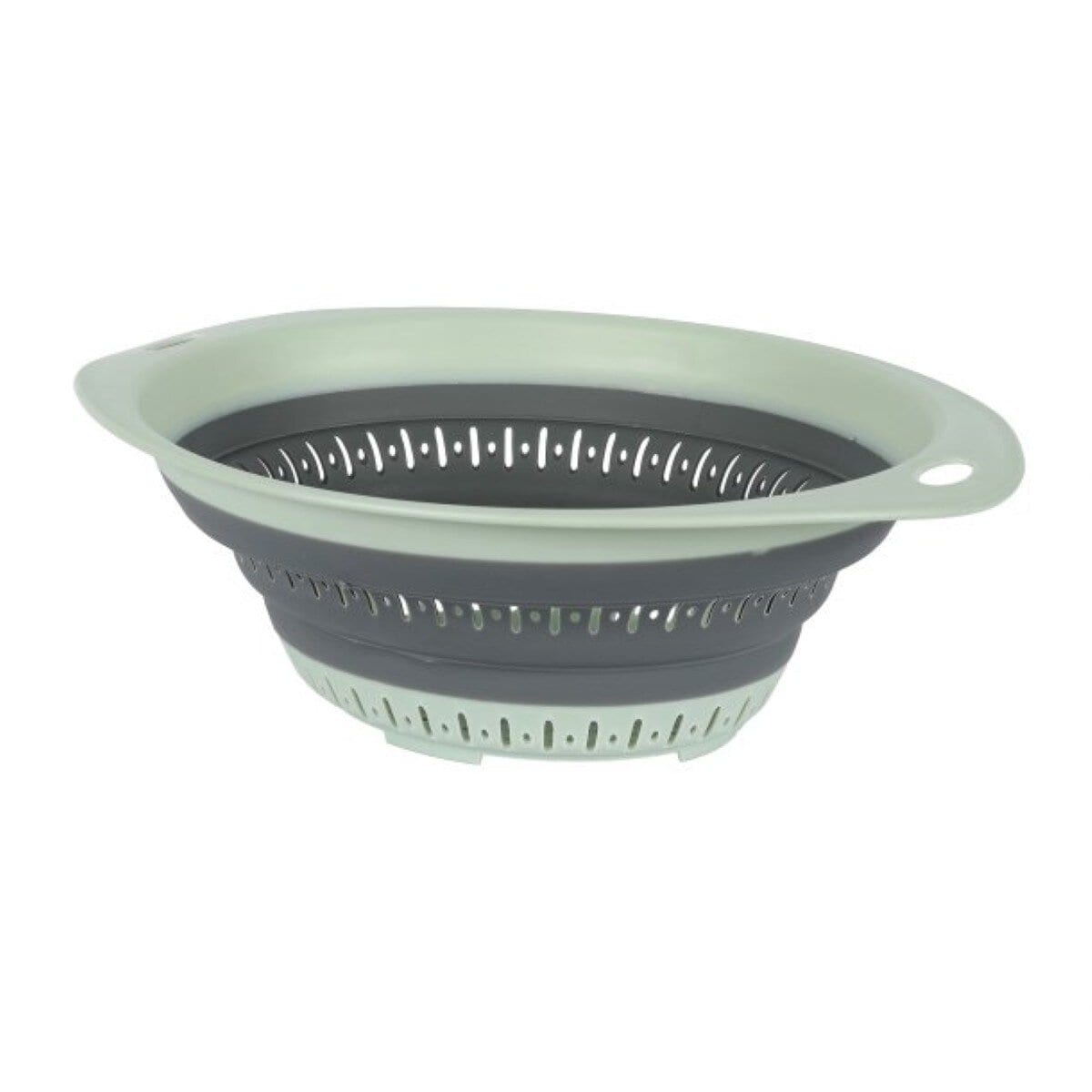 K&uuml;chensieb aus Kunststoff - platzsparend & faltbar, Mintgr&uuml;n - Bild 1