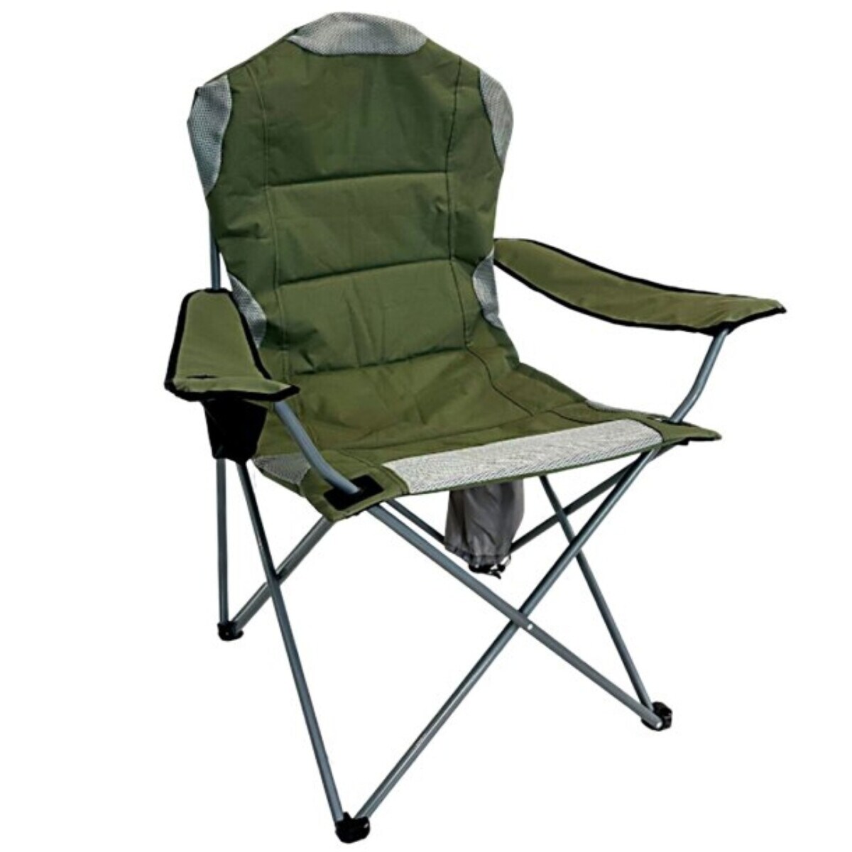 Premium Klappstuhl mit Tragetasche, für Camping, Festival & Angeln