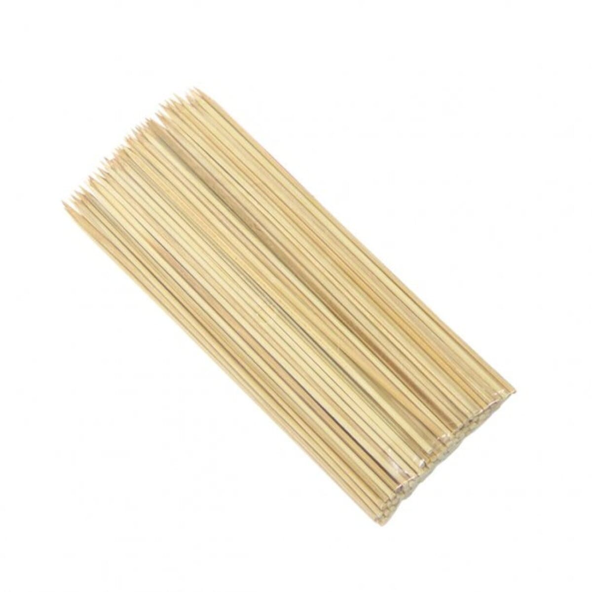 Schaschlikspie&szlig;e aus Bambus 100 St&uuml;ck - Holzspie&szlig;e f&uuml;r Grill & Buffet - Bild 1