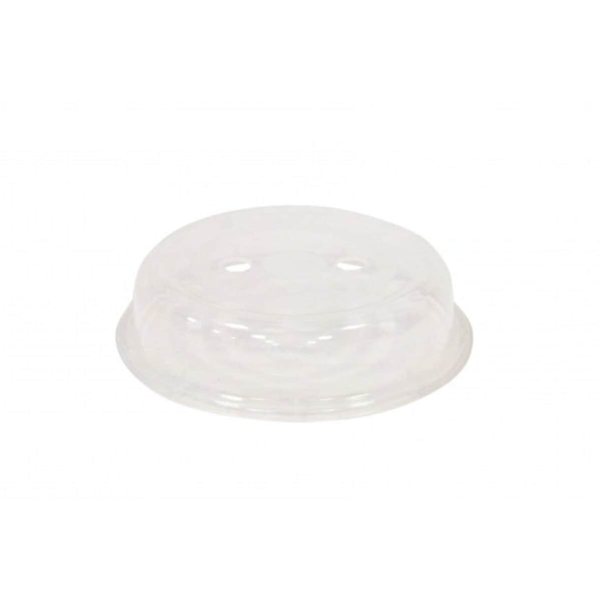 Mikrowellendeckel &oslash;26 x 6 cm - Mikrowellen-Abdeckhaube - Transparent - Bild 1