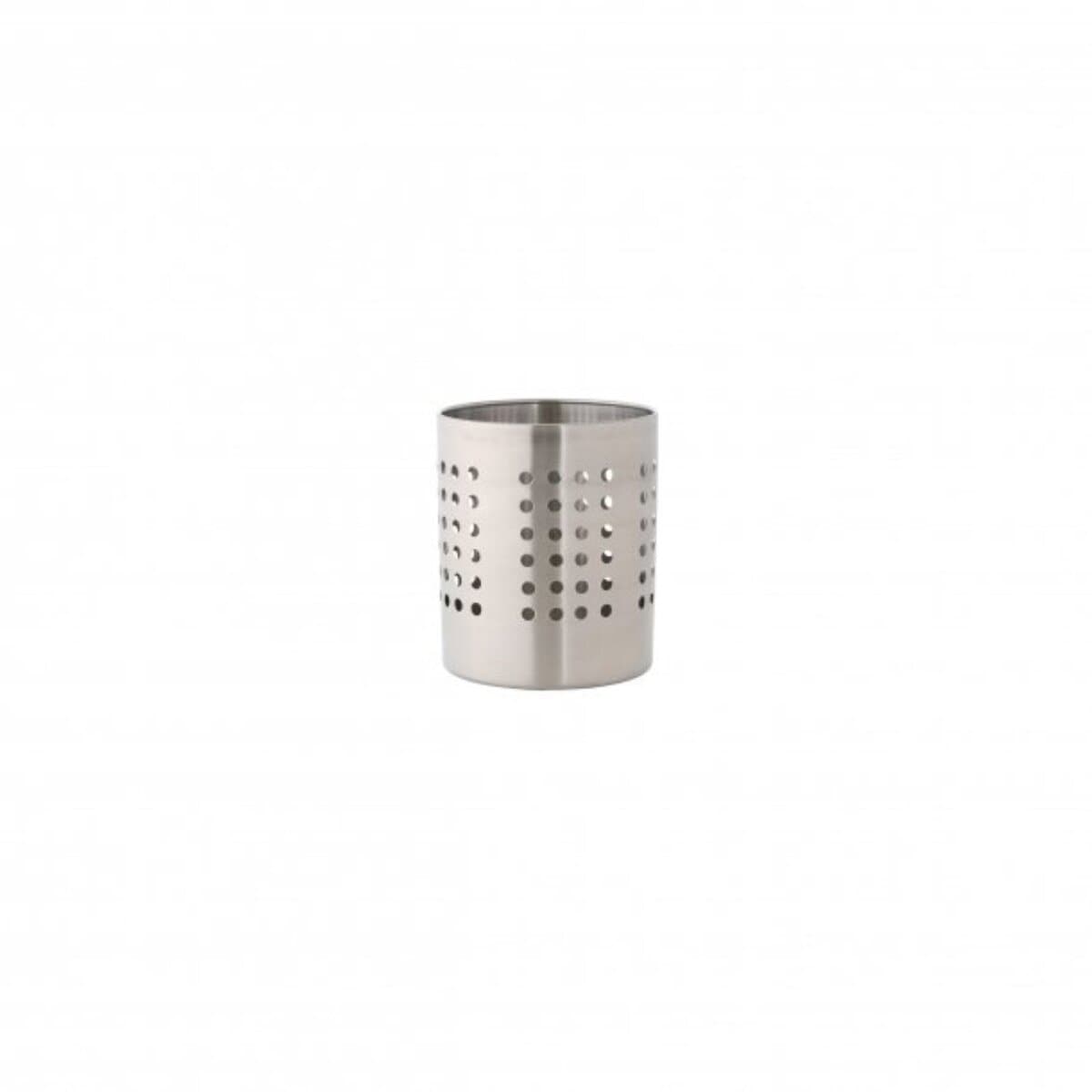 Universallkorb aus hochwertigem Edelstahl &oslash;12 x 14 cm - ideal f&uuml;r K&uuml;che & Buffet - Bild 1