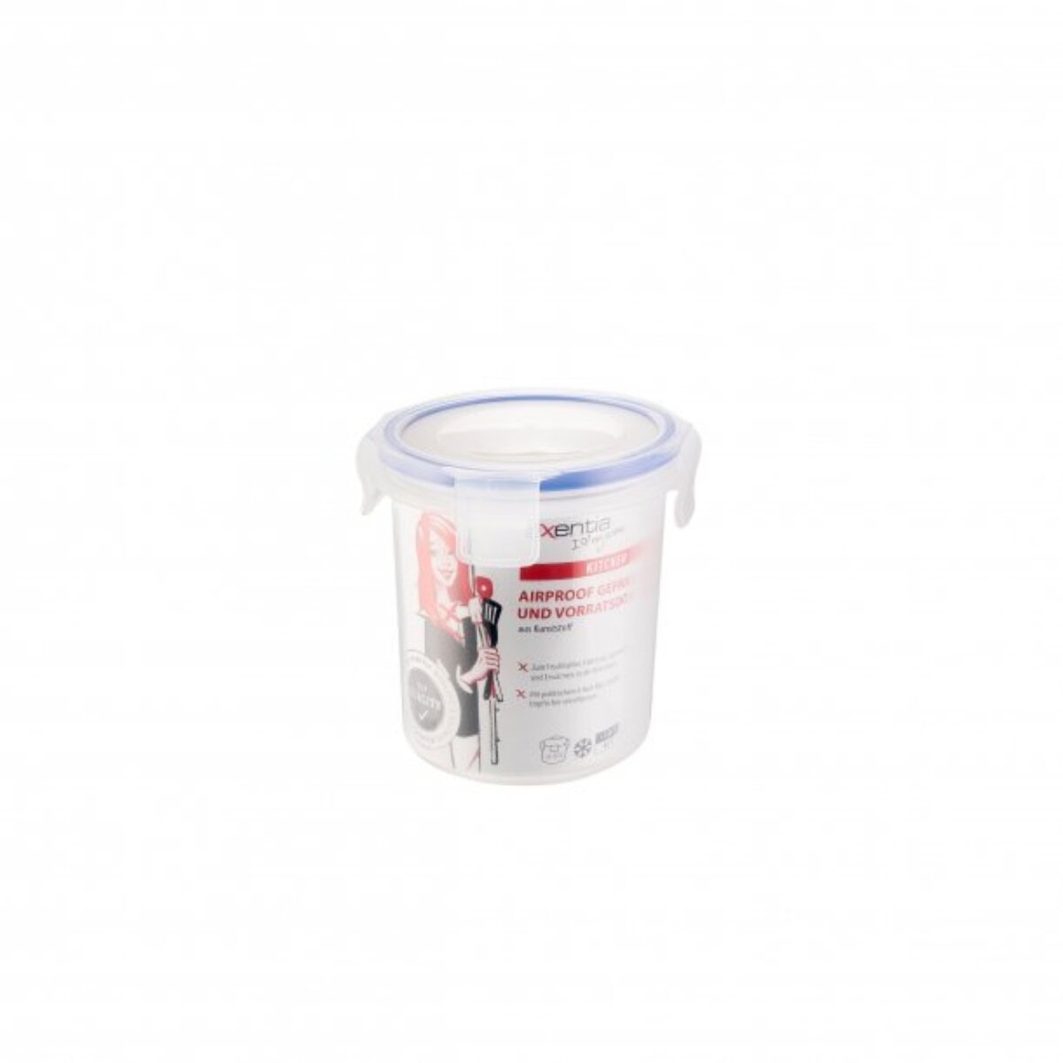 Frischhaltedose mit Deckel 550 ml, luftdicht - temperaturbest&auml;ndig -40 bis +120&deg;C - Bild 1