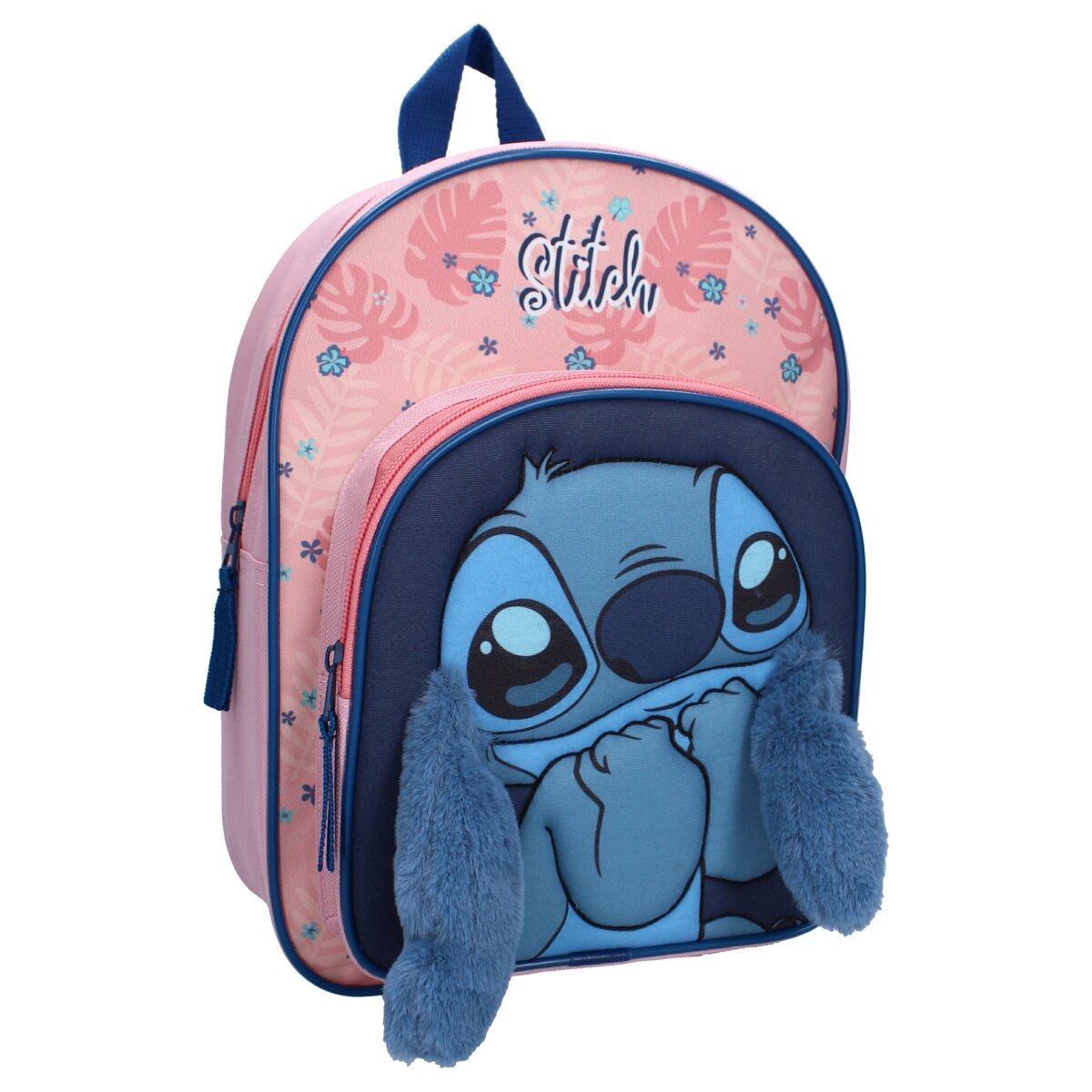 Lilo & Stitch Kinder Rucksack Tagesrucksack mit flauschigen Details 7 - Bild 1