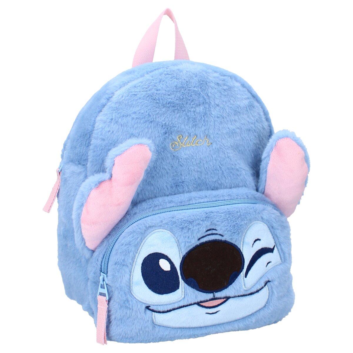Lilo & Stitch Kinderrucksack &ndash; Pl&uuml;sch Rucksack f&uuml;r Schule - Bild 1