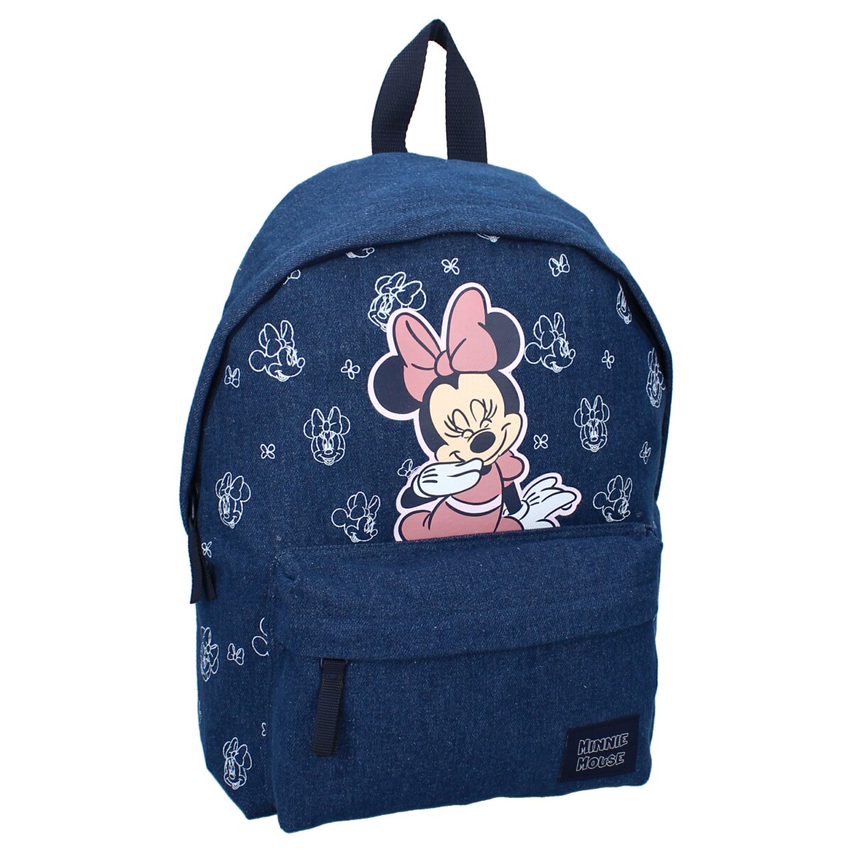 Disney Minnie Mouse Rucksack &ndash; Blauer Kinderrucksack Schulrucksack - Bild 1
