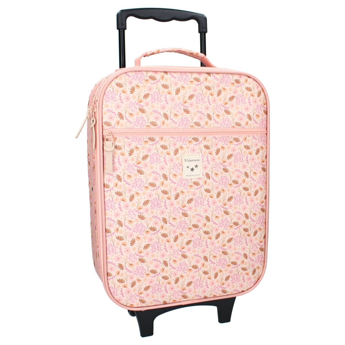 Kidzroom Kindertrolley mit Blumenmotiv Koffer für Kinder Rollkoffer 41